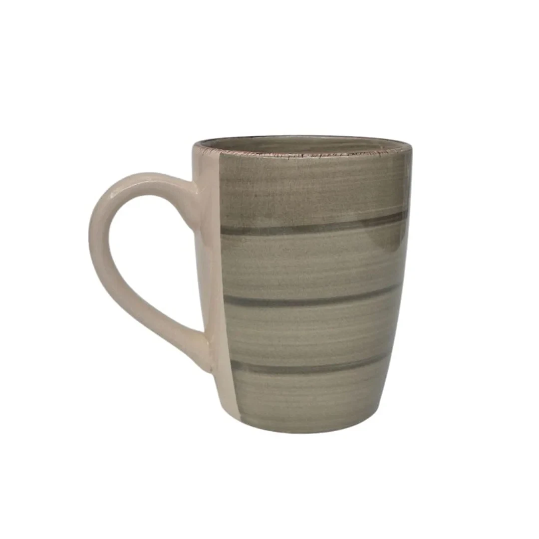 TAZA 12OZS 727-2402493 AZUL/CREMA,GRIS/CREMA