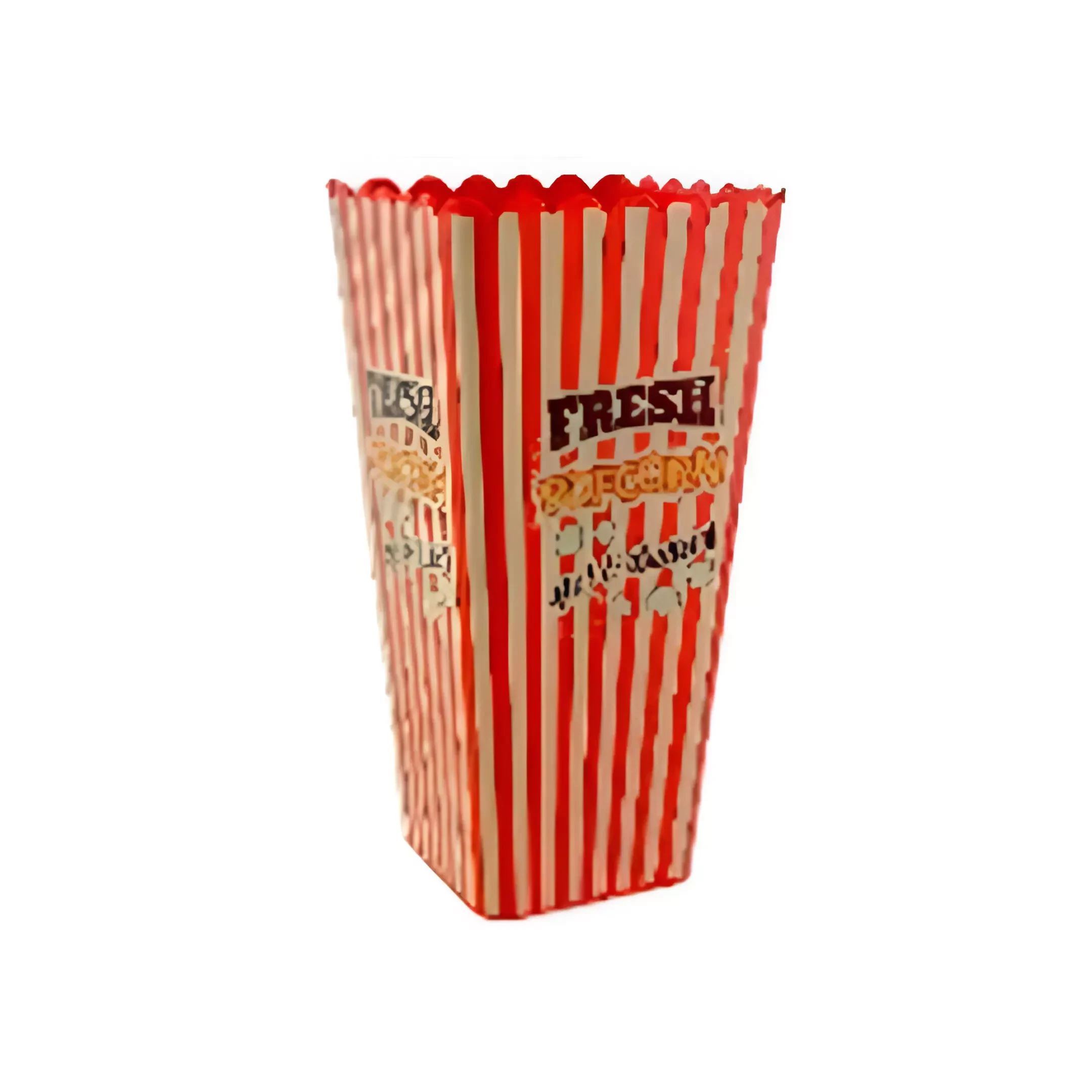 ENVASE P/ POPCORN 7.1X9.9X20CM 723-161966001 ROJO/BLANCO